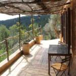 boho retreat mallorca outside terrace mountain view