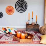 boho decoration and details